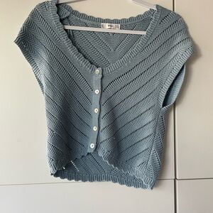 Mango Blue Women's Sweater